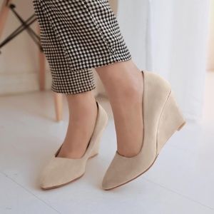 POUR LA VICTOIRE MAI WEDGE PUMPS